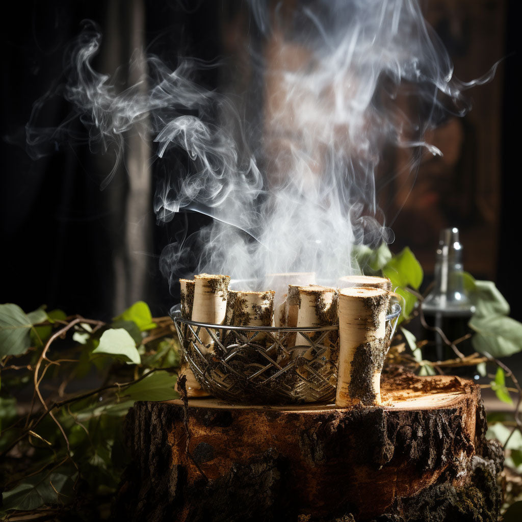 Woodsmoke nyírfa gyertya illatú olaj