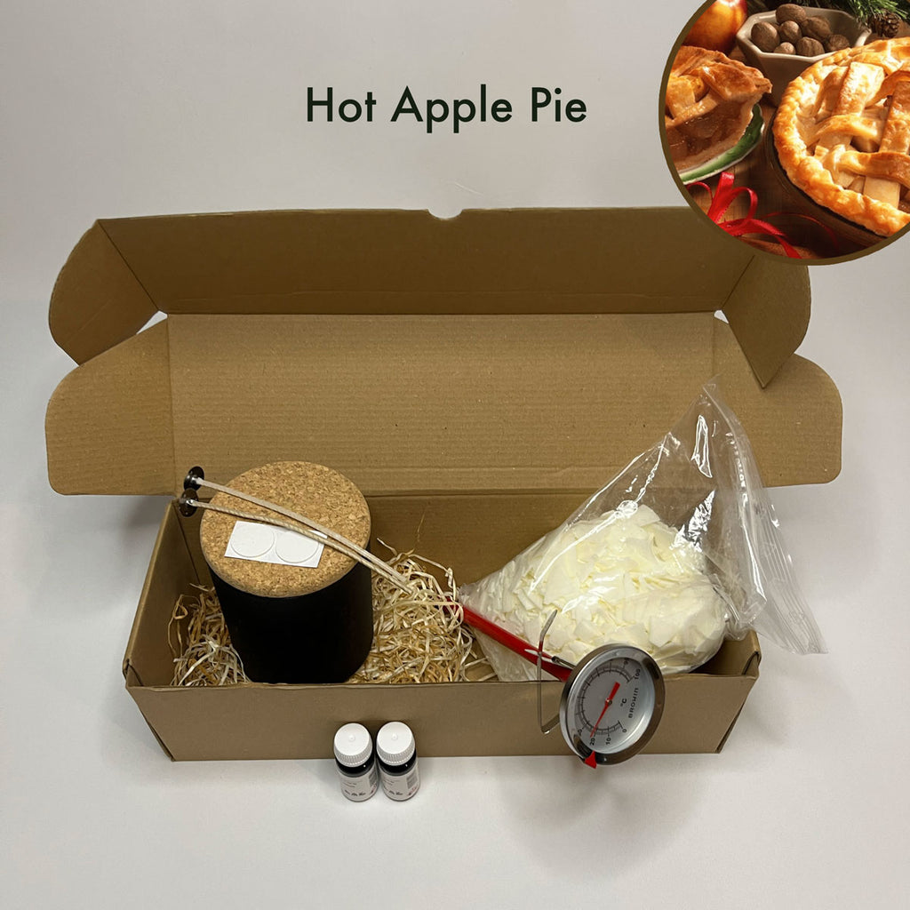 Scented candle kit: Hot Apple Pie