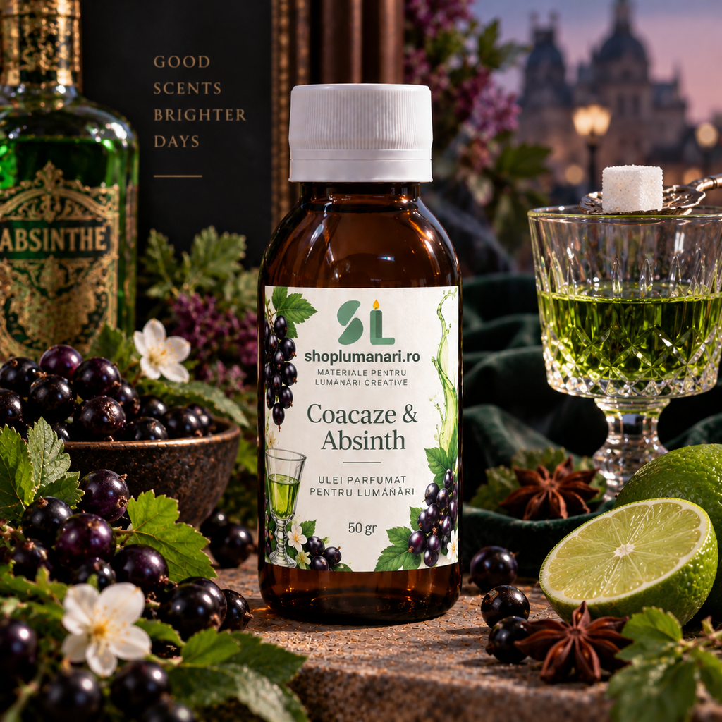 Ulei parfumat pentru lumanari Coacaze & Absinth