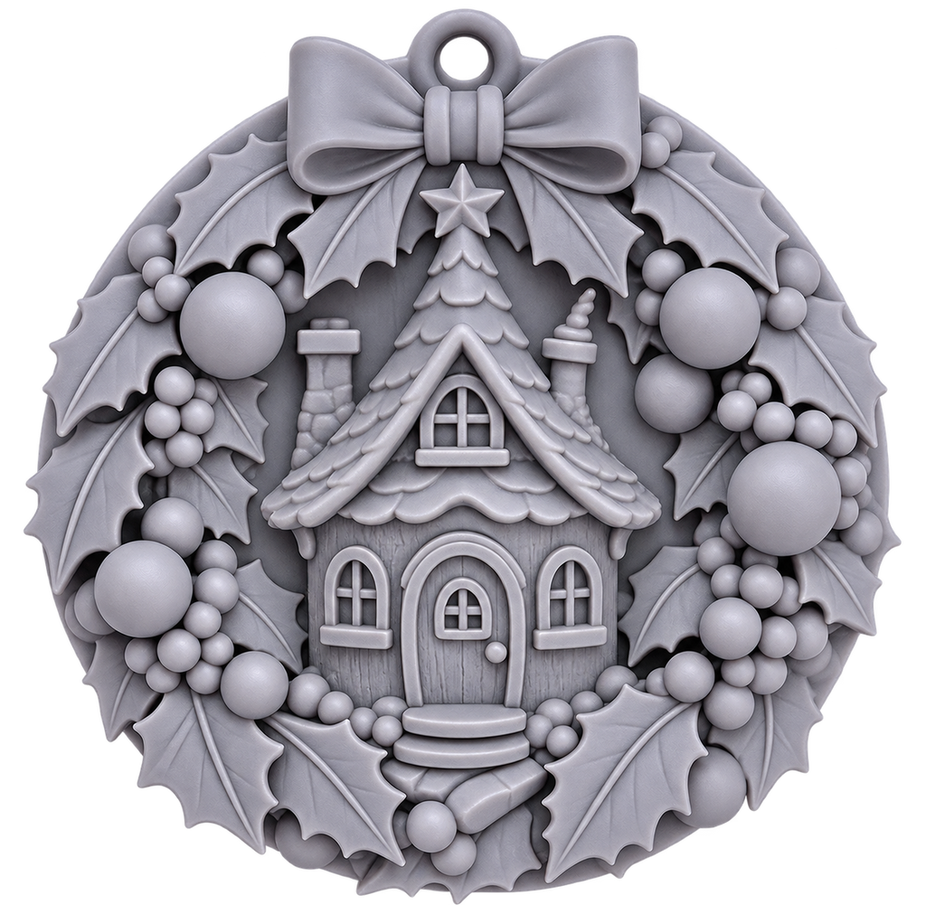 Matrita din silicon – tableta parfumata Craciun